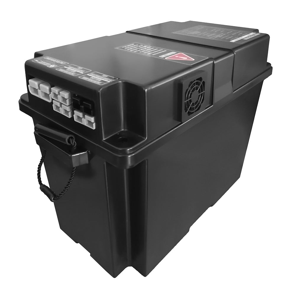 Battery Box - ABS Plastic | Multi-ports | Colour Display | Hold Down Strap Kit