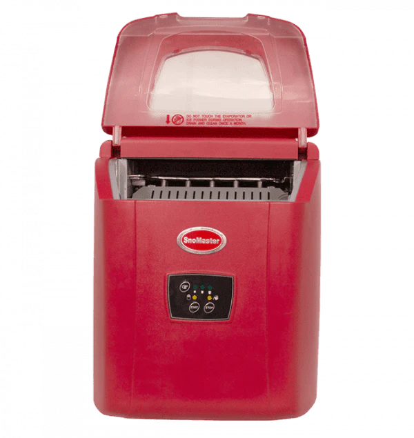 Snomaster 12kg Tabletop Ice Maker Retro Red