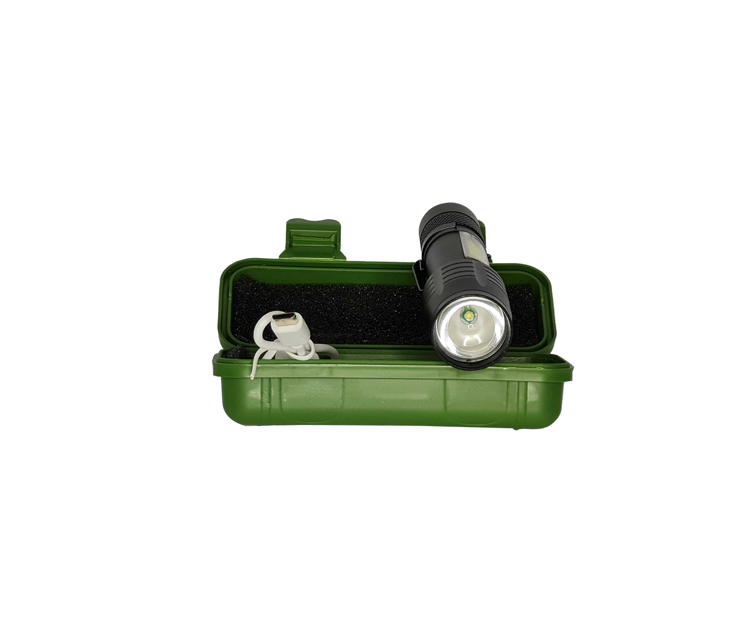 USB Torch w/ Green Case
