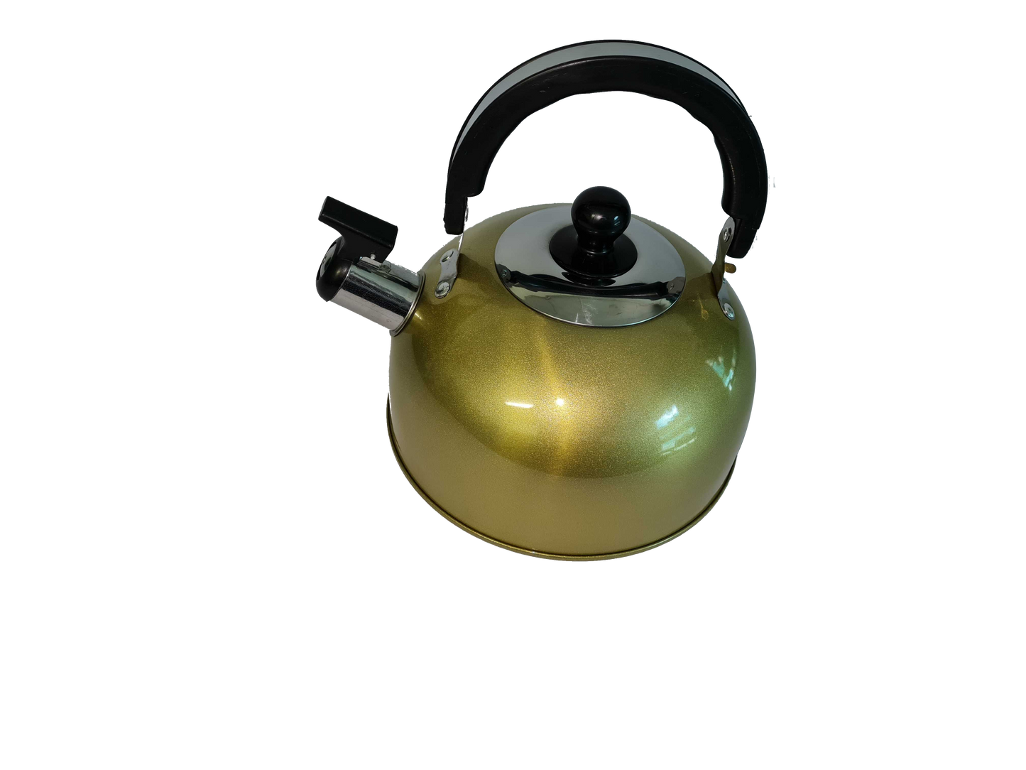 Whistling Kettle 2L Gold - Pretoria Caravans & Outdoor