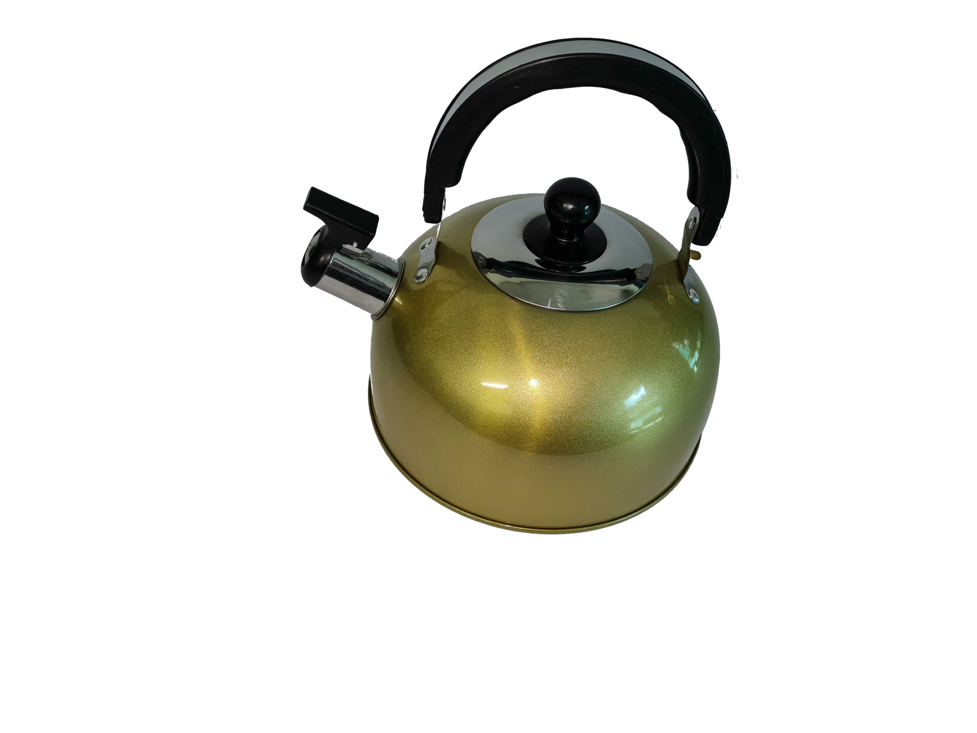 Whistling Kettle 2L Gold - Pretoria Caravans & Outdoor