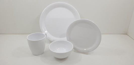 Premium Melamine Plate 26.67cm (White)