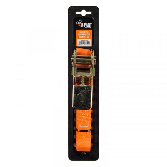 U-Part Tie Down Ratchet Endless 25mm 3.6m