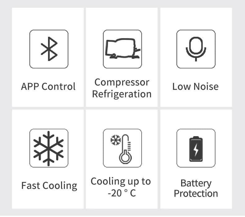 FLEX CF55 Camping Fridge-Freezer