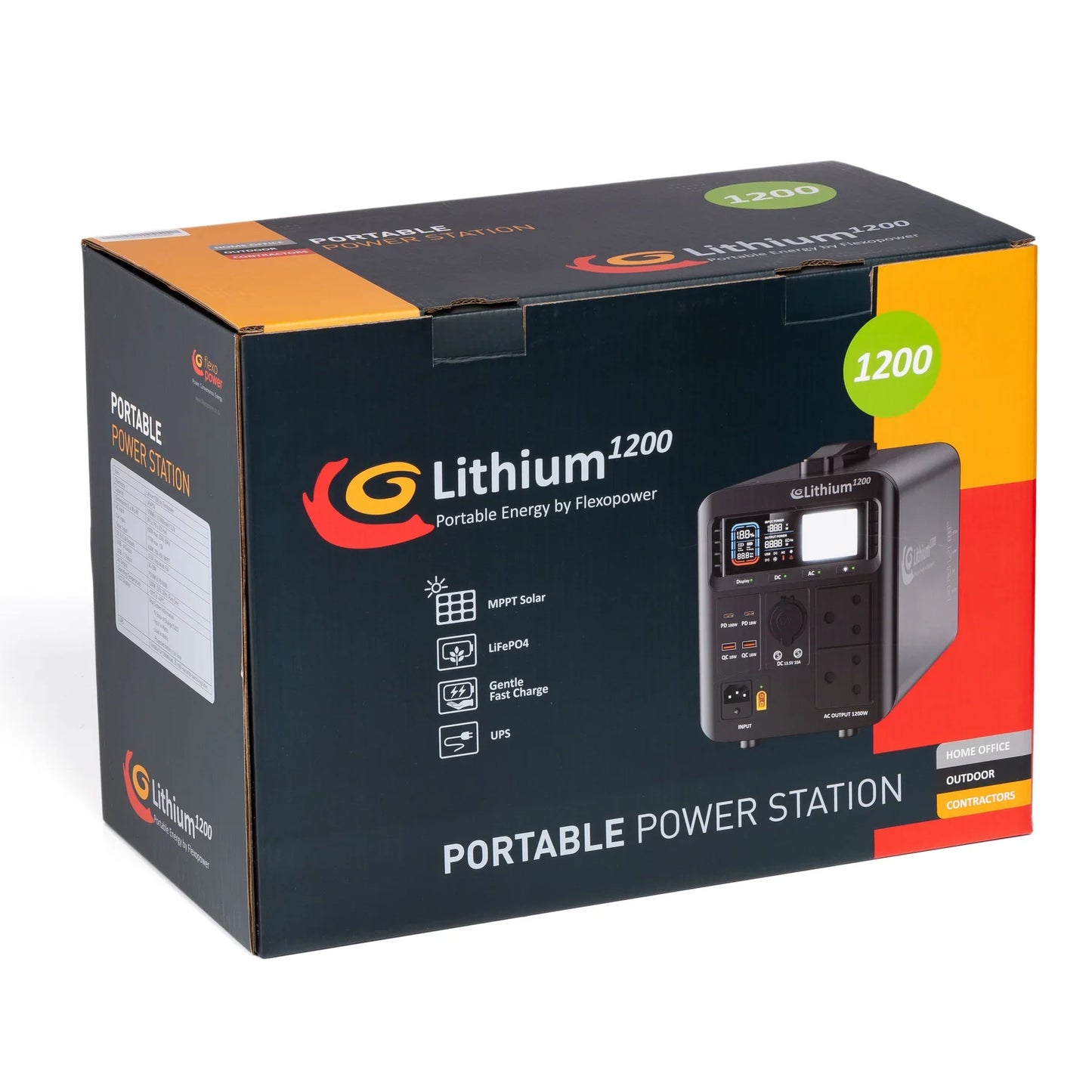 Lithium1200 Portable Power Station Flexopower