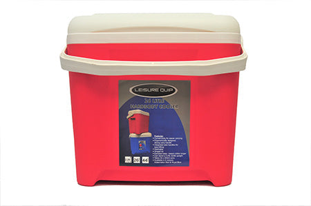 Leisure Quip 26L Cooler Box Red