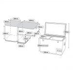 National Luna 90L Legacy Smart Dual Zone Fridge/Freezer