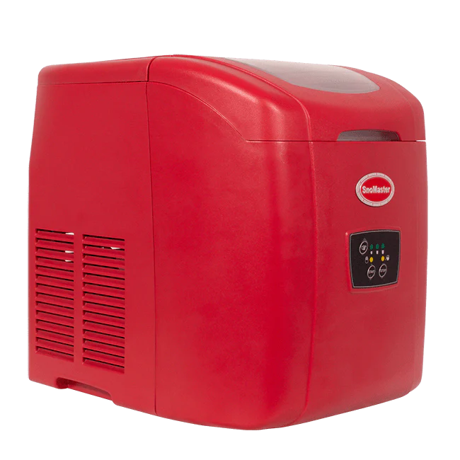 Snomaster 12kg Tabletop Ice Maker Retro Red