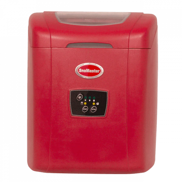 Snomaster 12kg Tabletop Ice Maker Retro Red