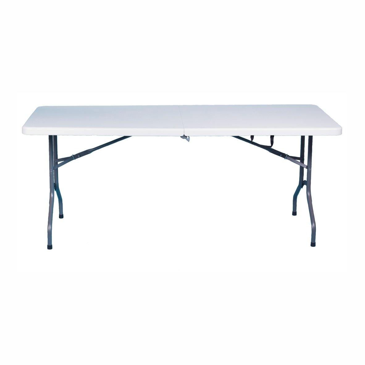 Fold-up Blow Molded Plastic Table 1.8m - Pretoria Caravans & Outdoor