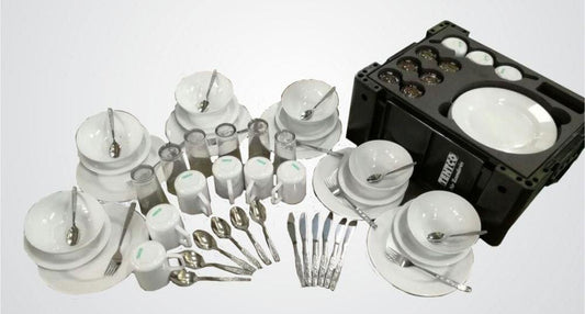Ammo Box Dinner Set (6pc) - Pretoria Caravans & Outdoor