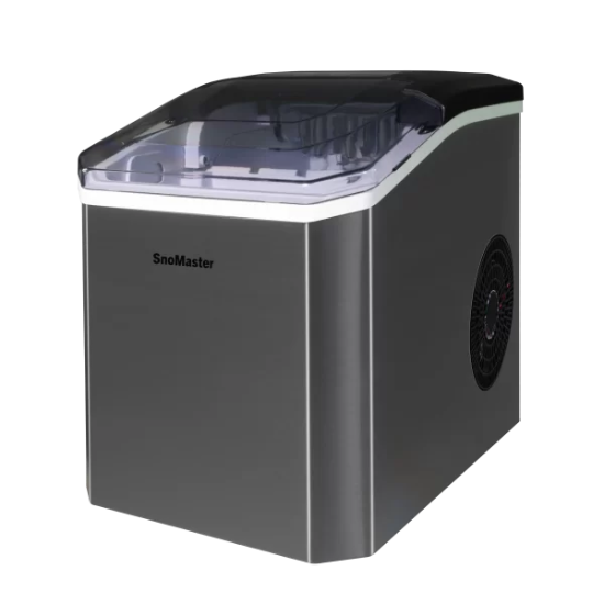 12Kg/24Hr Counter-Top Bullet Type Ice-Maker - Stainless Steel
