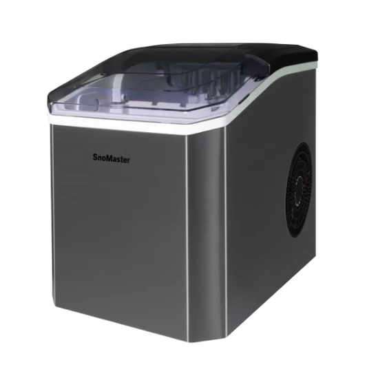 12Kg/24Hr Counter-Top Bullet Type Ice-Maker - Stainless Steel
