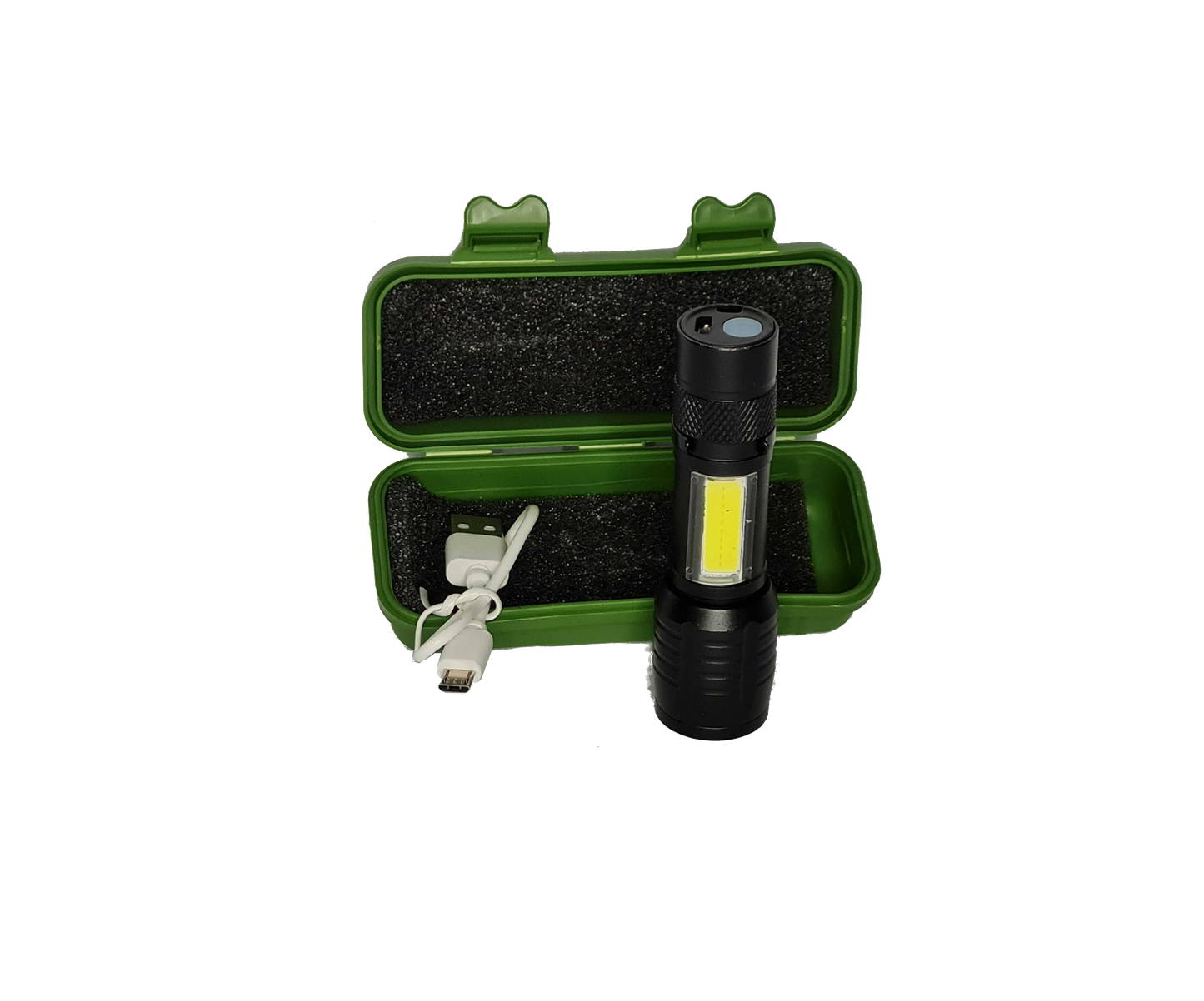 USB Torch w/ Green Case